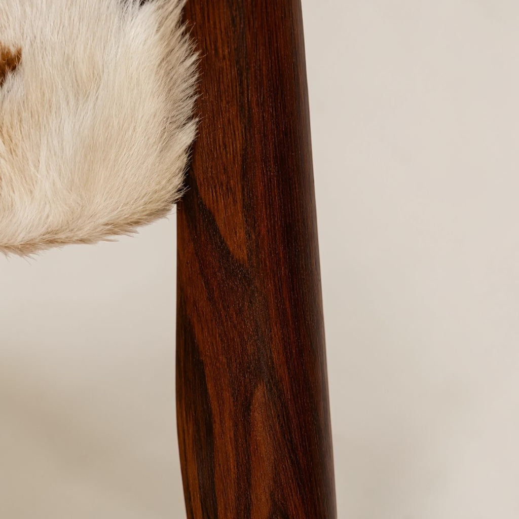 Mid-Century Modern Cow Print Floor Lamp