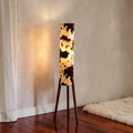 Mid-Century Modern Cow Print Floor Lamp